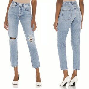 AGOLDE Jamie Classic Jeans in Light Denim (size 28)